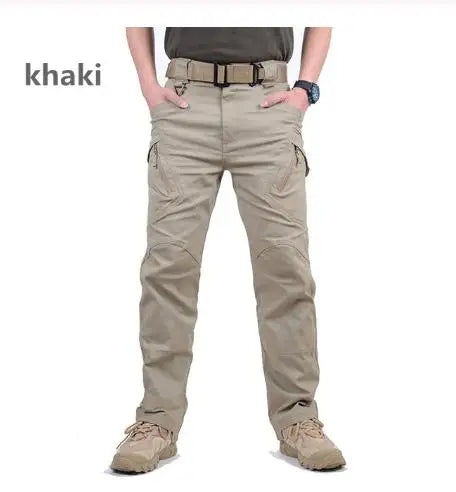 IX9 City Military Tactical Pants Men SWAT Combat Army Pants Casual Men Hiking Pants Outdoors Trousers Cargo Waterproof Pants 5XL