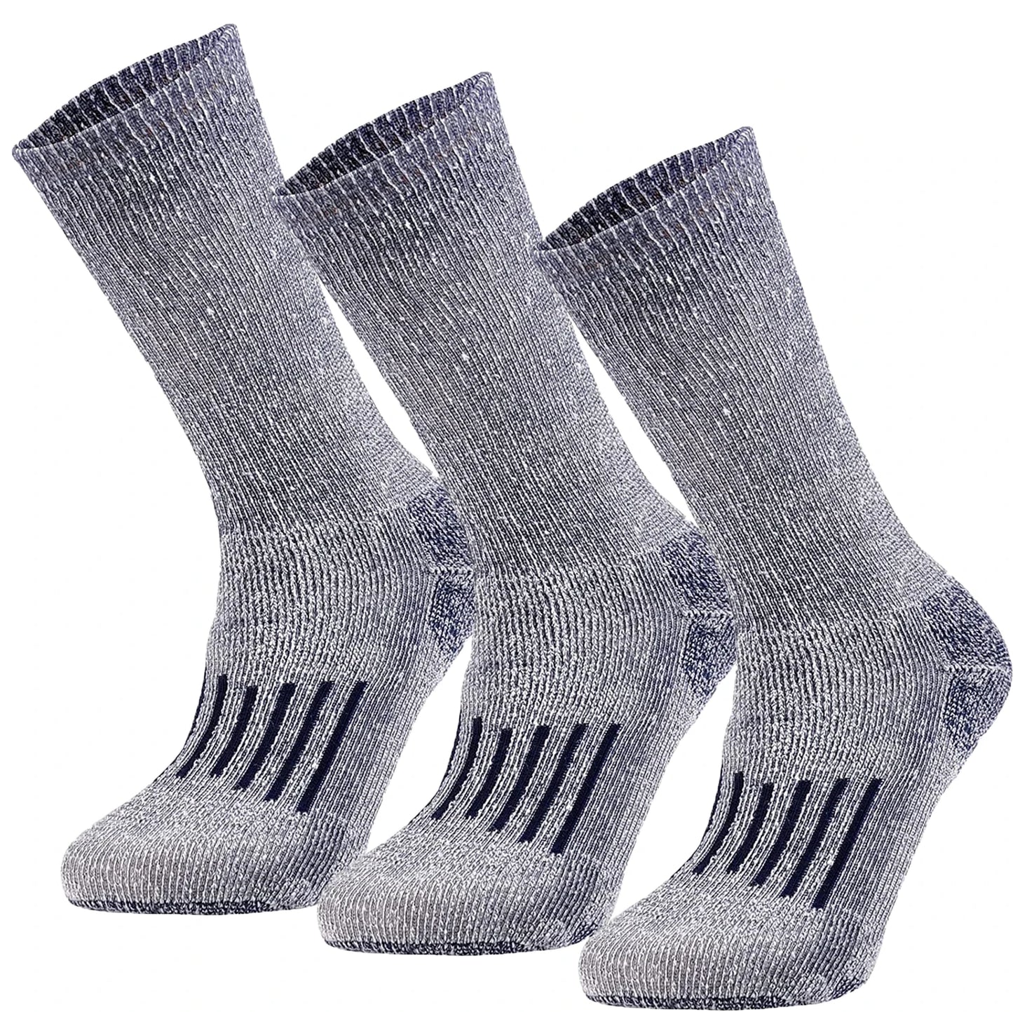 Unisex 80% Merino Wool Socks Hiking Thicken Warm Winter Sock Crew Compression Socks Moisture Wicking Soft Camping Cycling Socks