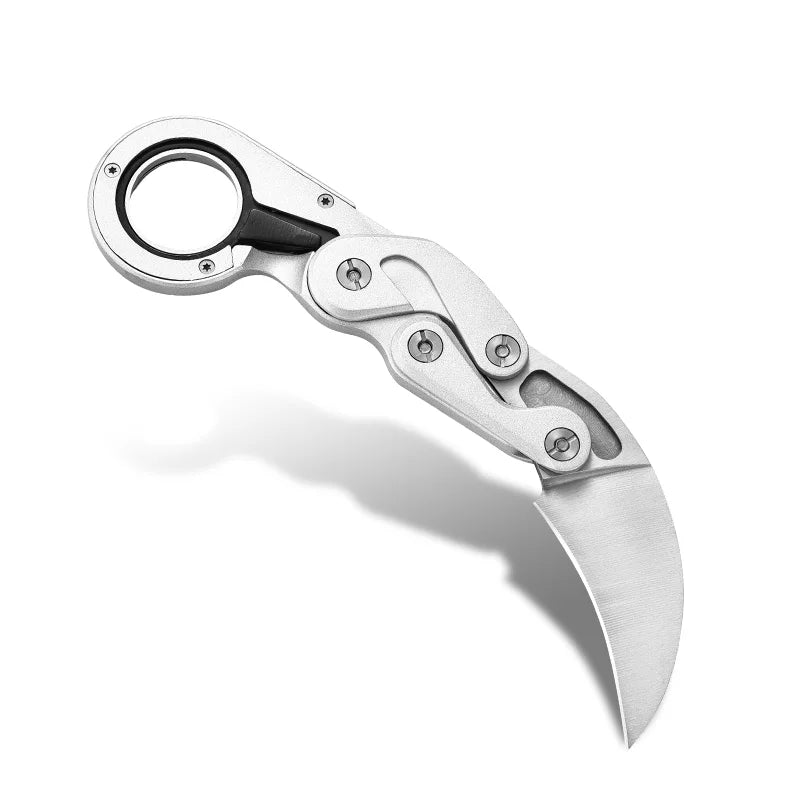 Unique structure and exquisite blade, EDC personalized folding knife, camping and hiking portable pocket knife, tool