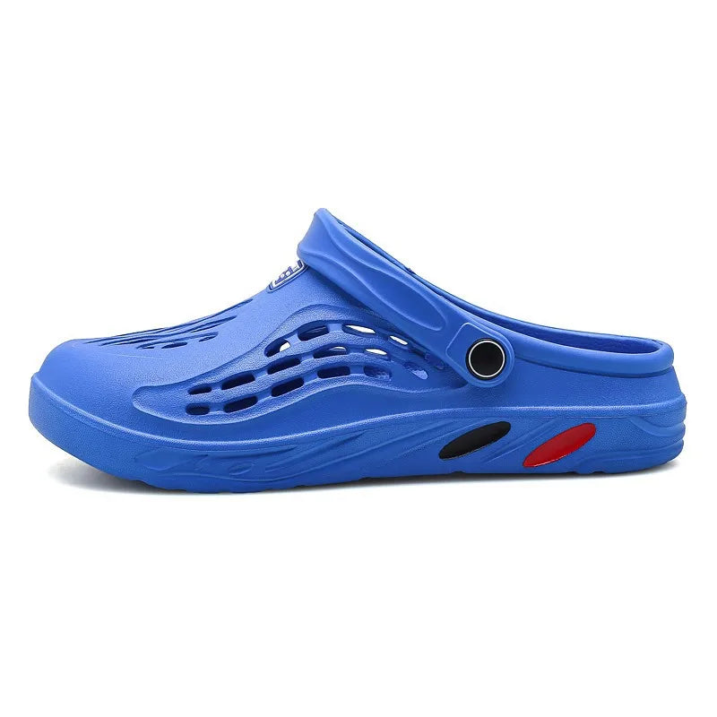 Unisex Sandals Fashion Beach Sandals Thick Sole Women Slippers Waterproof Anti-Slip Sandals Summer Lightweight Men Flip Flops