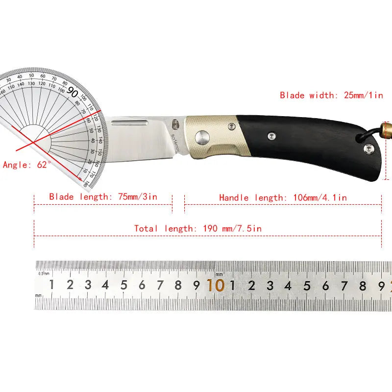 NEW HX Outdoors Class Folding Knife, Pocket Knife,Survival Hunting Knives,Rescue Cool Camping Knife Edc Tool Dropshipping