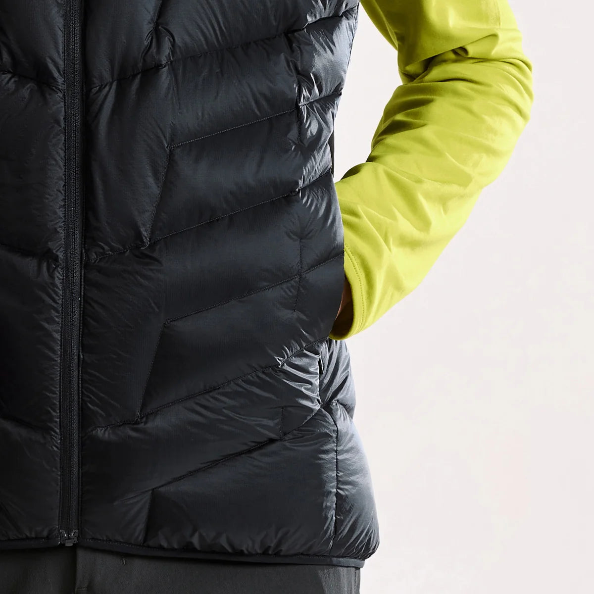 KAILAS New Men's GT ZREO Goose Down Vest 900FP Winter Warm Lightweight Hydrophobic Goose Down Vest For Hiking Travel KG2443119