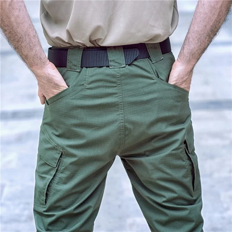 IX9 City Military Tactical Pants Men SWAT Combat Army Pants Casual Men Hiking Pants Outdoors Trousers Cargo Waterproof Pants 5XL