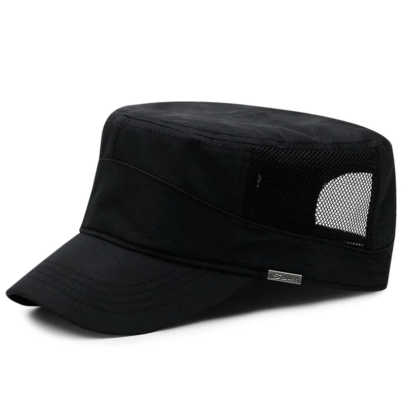 2023 Dad Casual Sun Cap Male Outdoors Sports Hat Adult Flat Top Hats Man Big Size Baseball Caps 56-60cm 60-66cm