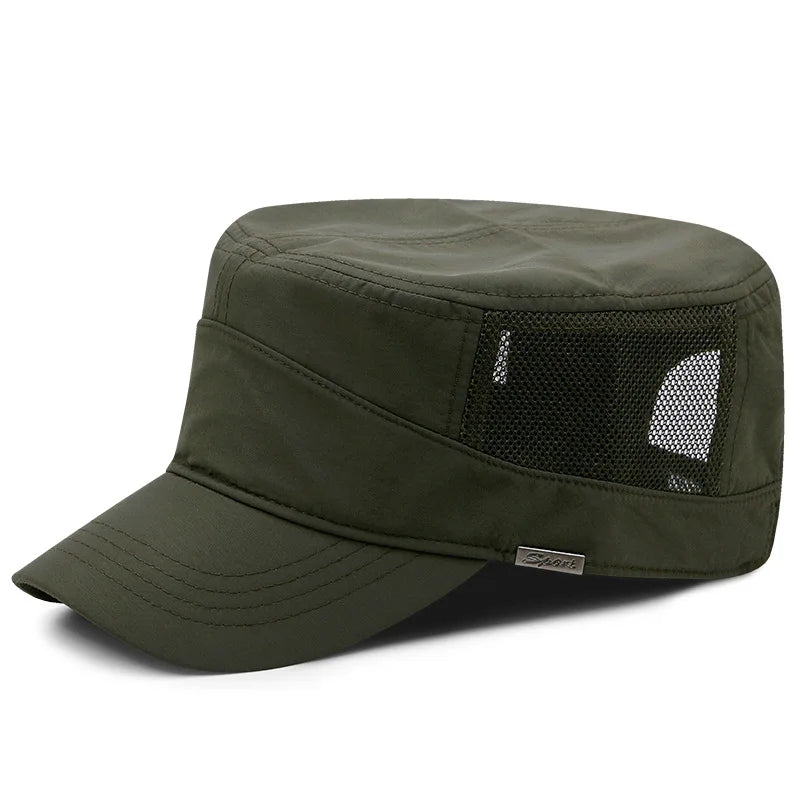 2023 Dad Casual Sun Cap Male Outdoors Sports Hat Adult Flat Top Hats Man Big Size Baseball Caps 56-60cm 60-66cm