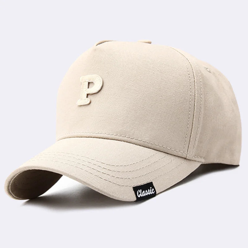 Big Head Hard Cotton 5 Panels Baseall Cap Outdoors Leisure Curved Peak Sun Hat Adult Hiphop Snapback Caps 56-60cm 60-65cm