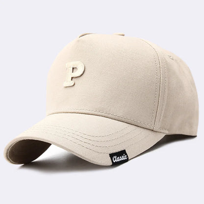 Big Head Hard Cotton 5 Panels Baseall Cap Outdoors Leisure Curved Peak Sun Hat Adult Hiphop Snapback Caps 56-60cm 60-65cm