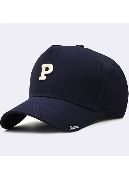 Big Head Hard Cotton 5 Panels Baseall Cap Outdoors Leisure Curved Peak Sun Hat Adult Hiphop Snapback Caps 56-60cm 60-65cm