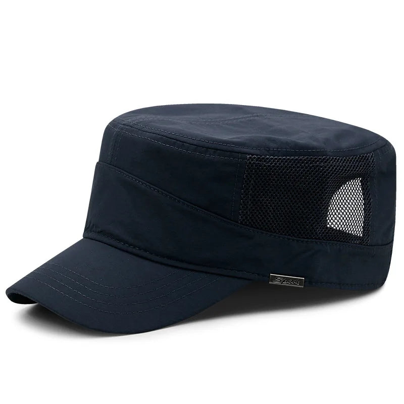 2023 Dad Casual Sun Cap Male Outdoors Sports Hat Adult Flat Top Hats Man Big Size Baseball Caps 56-60cm 60-66cm