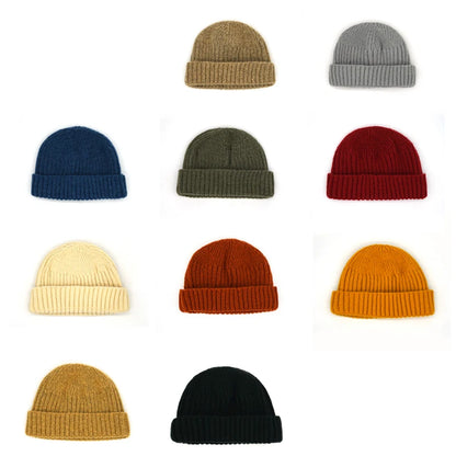 2019 new Winter Cashmere Hat for Women men Beanie Hip Hop fashion Winter Beanie Hat Knitted Warm Caps Unisex Warm Hat
