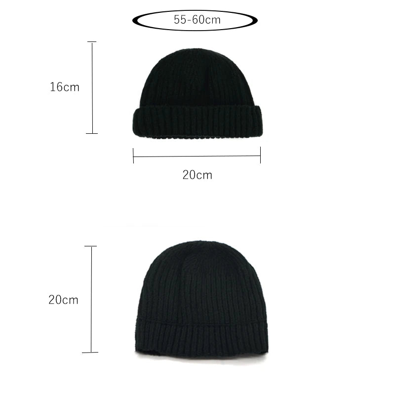 2019 new Winter Cashmere Hat for Women men Beanie Hip Hop fashion Winter Beanie Hat Knitted Warm Caps Unisex Warm Hat