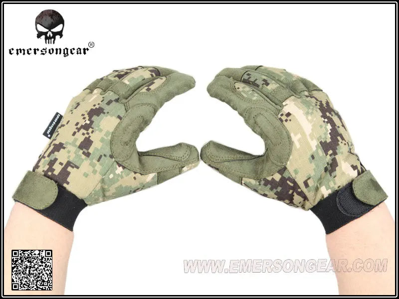 Tactical Full Finger Lightweight Glove, AOR2, EM8718