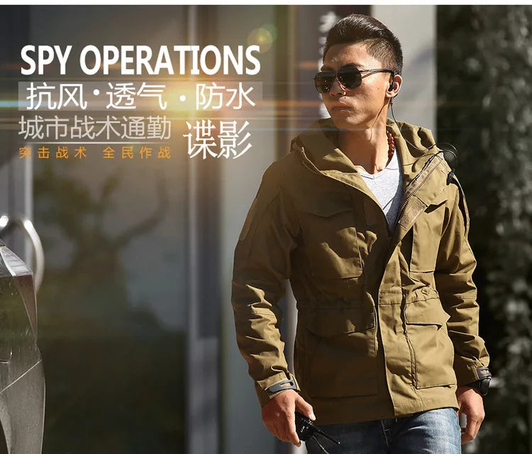 M65 UK US Outdoors Men s Winter Army Military Tactical Clothes Outdoor Windbreaker Thermal Flight Pilot Coat Hoodie Field Jacket