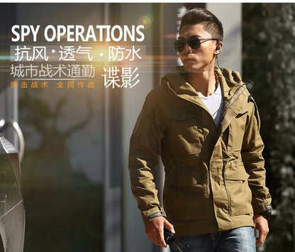 M65 UK US Outdoors Men s Winter Army Military Tactical Clothes Outdoor Windbreaker Thermal Flight Pilot Coat Hoodie Field Jacket