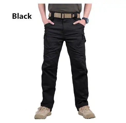 IX9 City Military Tactical Pants Men SWAT Combat Army Pants Casual Men Hiking Pants Outdoors Trousers Cargo Waterproof Pants 5XL
