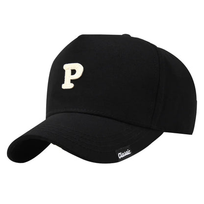 Big Head Hard Cotton 5 Panels Baseall Cap Outdoors Leisure Curved Peak Sun Hat Adult Hiphop Snapback Caps 56-60cm 60-65cm