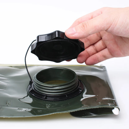 2L Leak Proof Water Reservoir Hydration Storage Bladder Bag BPA Free Hydration Pack Two Modes Refilling Cap for Cycling Hiking