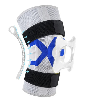 1PCS Knee Brace Compression Knit Knee Pad for Sports Quickly Absorb Perspiration Keep Knee Warm Knee Boosters Breathable Support