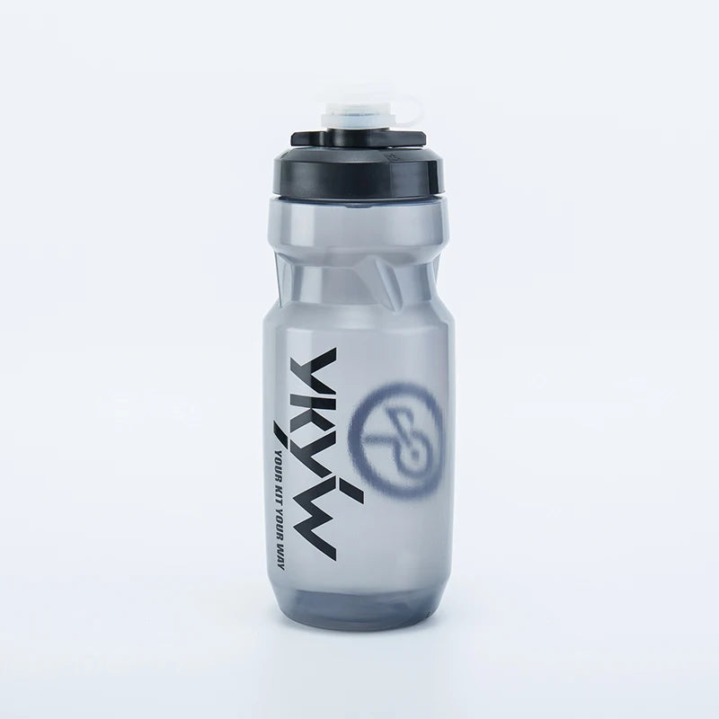 YKYWBIKE Cycling Water Bottle 750ML 620ML Leak-proof Cap Squeezable Bicycle Press Bottles Road Bike Outdoors Press Cup