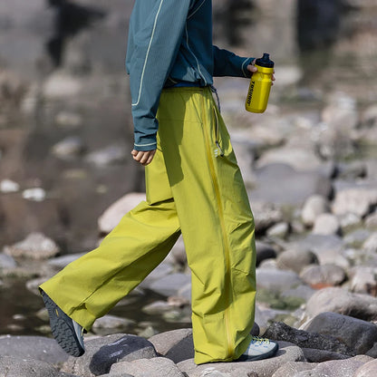 CHRLCK Hiking Pants Waterproof Men Women Outdoor Quick Dry Cargo Pants Lightweight Camping Fishing Climbing Hunting Trousers