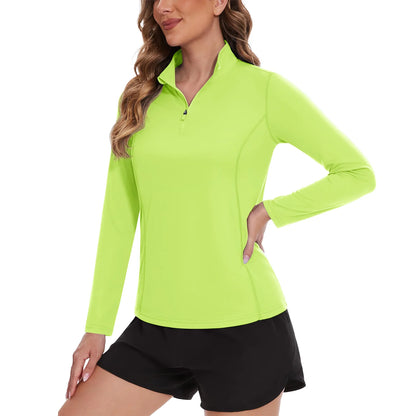 TACVASEN UPF 50+ Quick Dry Long Sleeve T Shirts Womens Anti UV/Sun Protection Shirts Running Hiking Fishing T-Shirts Outdoor
