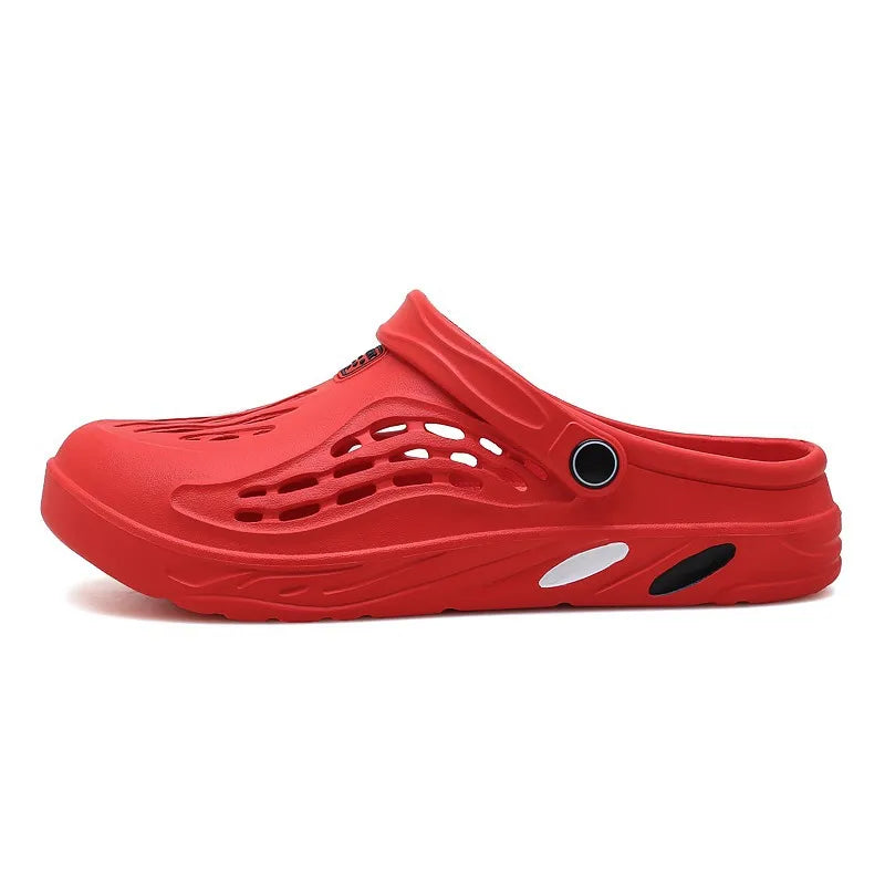 Unisex Sandals Fashion Beach Sandals Thick Sole Women Slippers Waterproof Anti-Slip Sandals Summer Lightweight Men Flip Flops