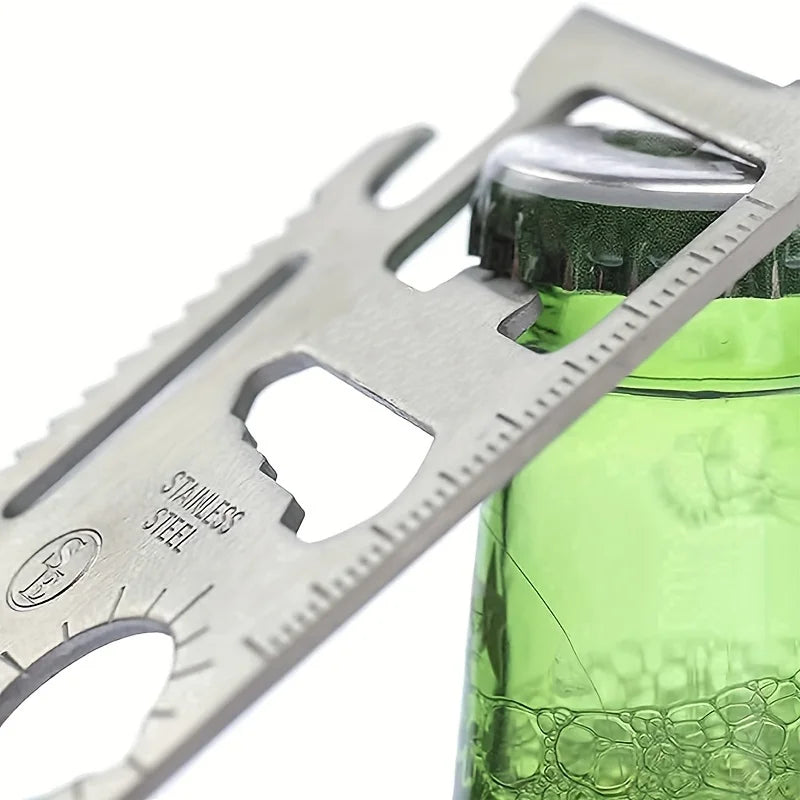 Pocket Portable Outdoor Camping Survival Multi-Tool Tourism EDC Equipment All In One Camping Accessories