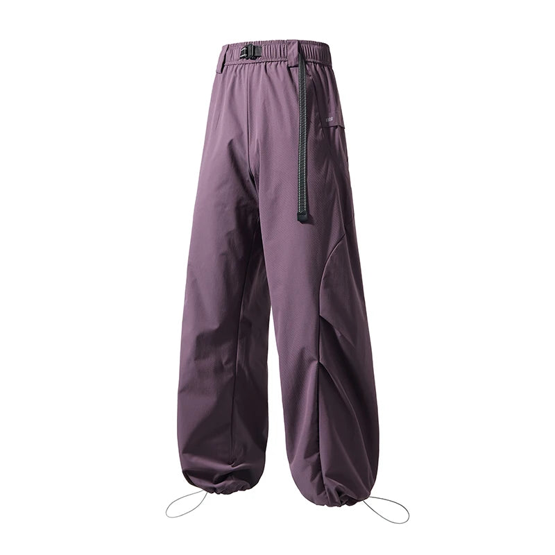 CHRLCK Men's Waterproof Hiking Cargo Pants Breathable Fashion Cargo Pants Autumn Trousers Fishing Camping Pants Women
