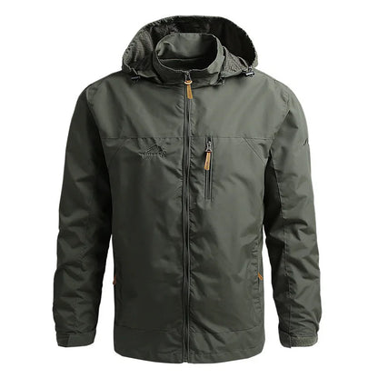 Mens Waterproof Field Jacket Fishing Hiking Jackets Climbing Coat Tactical Trekking Jacket Softshell Windbreaker Hunting Clothes