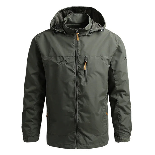 Mens Waterproof Field Jacket Fishing Hiking Jackets Climbing Coat Tactical Trekking Jacket Softshell Windbreaker Hunting Clothes