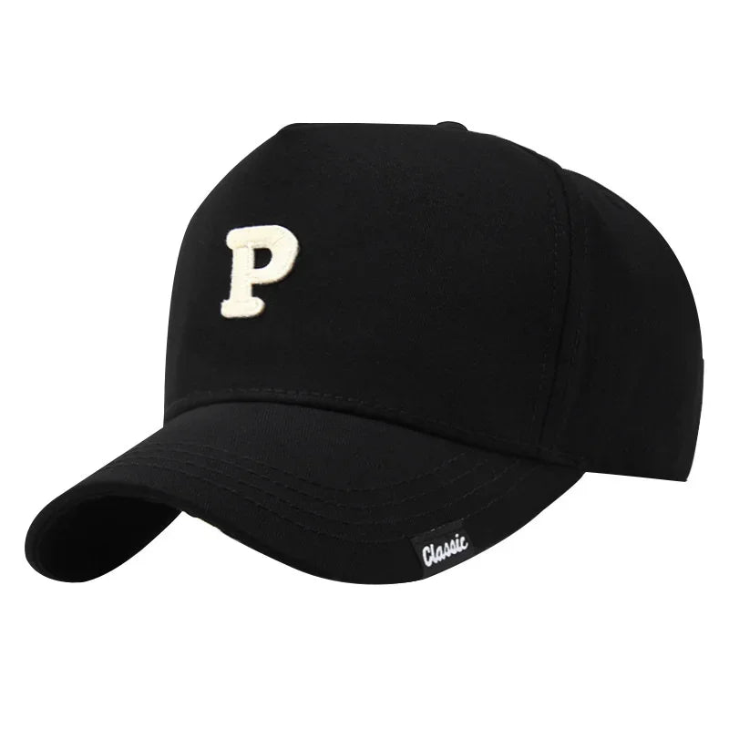 Big Head Hard Cotton 5 Panels Baseall Cap Outdoors Leisure Curved Peak Sun Hat Adult Hiphop Snapback Caps 56-60cm 60-65cm