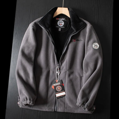 Winter Thermal Fleece Jackets For Men Hiking Climbing Coat Fishing Field Jacket Hunting Camping Jackets Windbreaker Sportswear