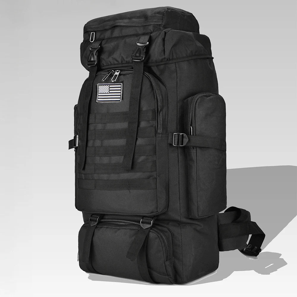 Mountaineering Bag Climb Bag Tactical Backpacks Large Backpack Outdoors Hiking Camping Travel Bags