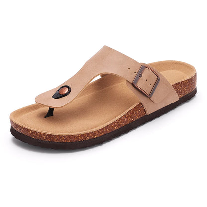 Bebealy Men Flip-flops Summer Flip-flops Fashion Unisex Sandals Casual Beach Sandals Soft Nonslip Ladies Sandals Home Sandals