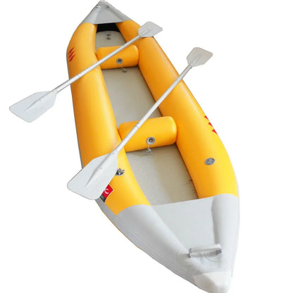 Canoe Kayak 1 Person Inflatable Portable Sport Kayak Set Canoe Boat With Aluminum Oars And High Output Air Pump