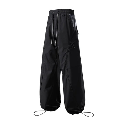 CHRLCK Men's Waterproof Hiking Pants Quick Dry Windproof Outdoor Trousers Women Multi Pockets Cargo Pants Camping Fishing