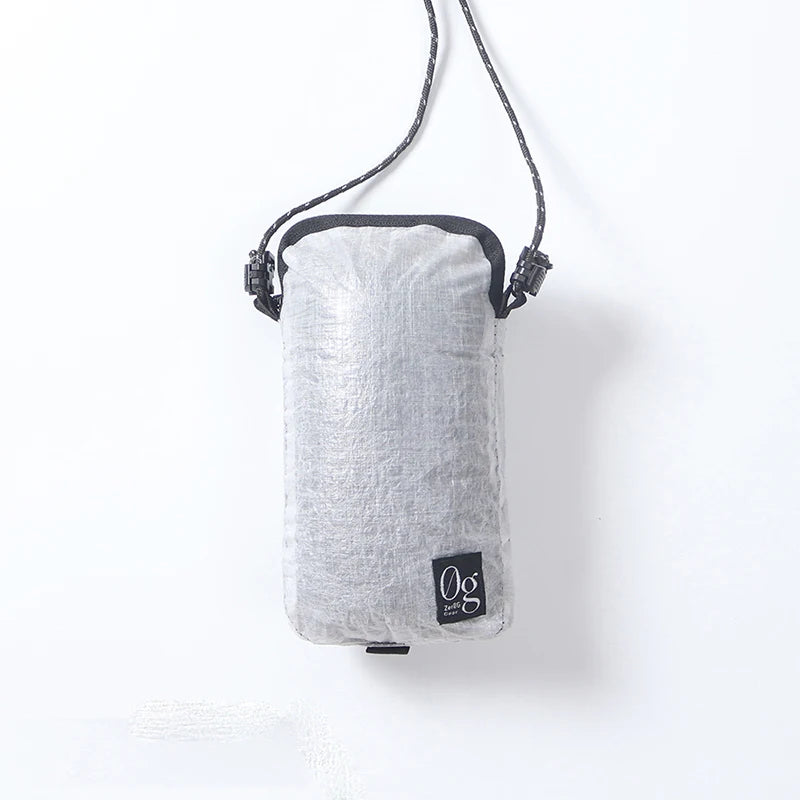 9g Ultralight UHMWPE DCF Fabric Crossbody Bag - Shoulder Bag For Cycling/Camping/Hiking Outdoor Backpacking Gear