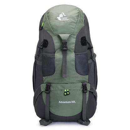 High Quality Brand FREE KNIGHT Outdoor 50L Backpack Double Shoulder Bag Women's Hiking Sports Travel Camping Bag Men's Backpacks
