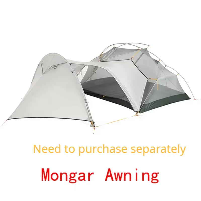 Naturehike Mongar 2 Tent, 2 Person Camping Tent Outdoor Ultralight 2 Man Camping Tents Vestibule Need To Be Purchased Separately
