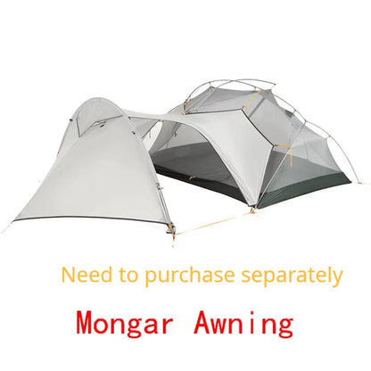 Naturehike Mongar 2 Tent, 2 Person Camping Tent Outdoor Ultralight 2 Man Camping Tents Vestibule Need To Be Purchased Separately
