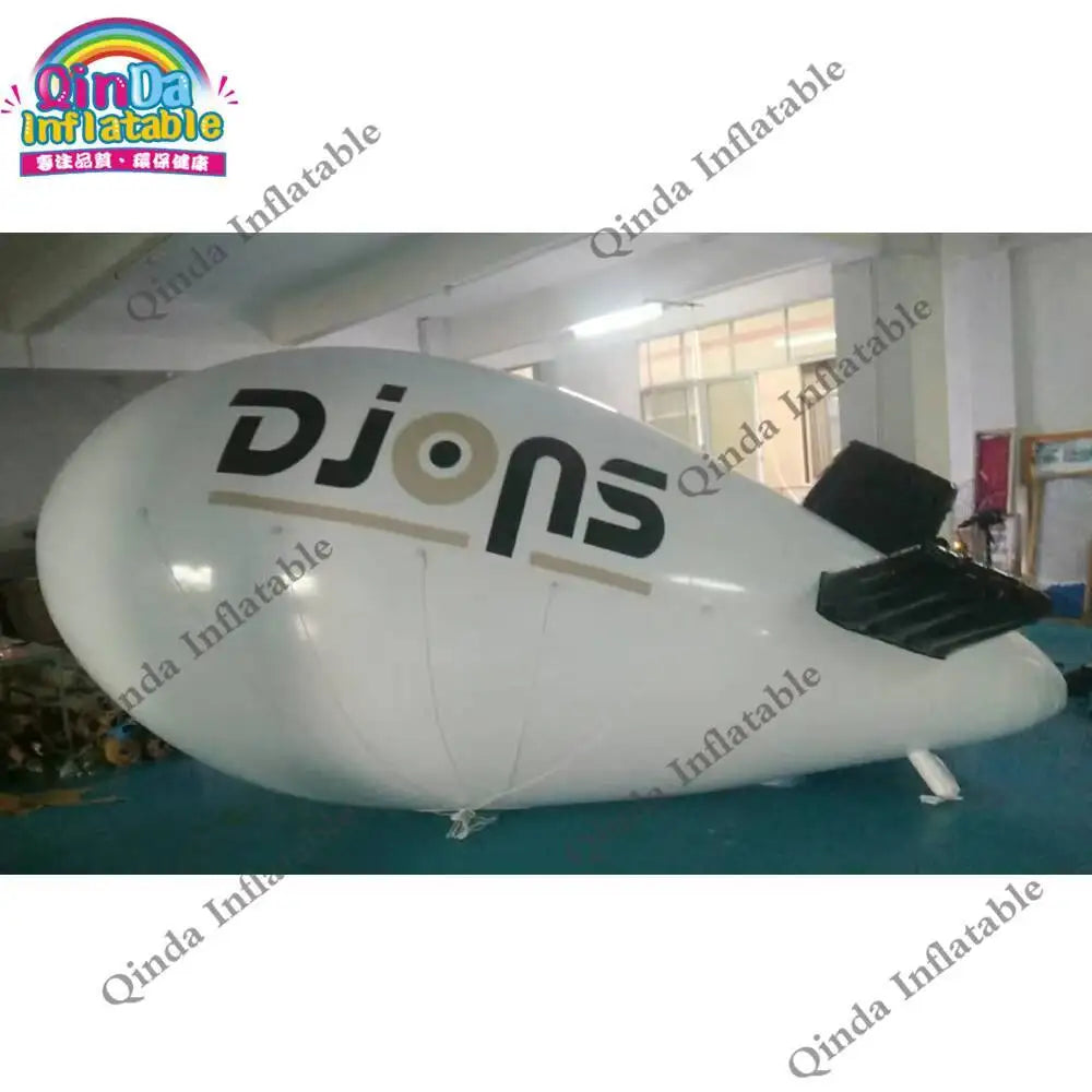 Hot Sale 6m Inflatable PVC Blimp / Airship / Airplane / Helium Balloon / Advertising inflatables
