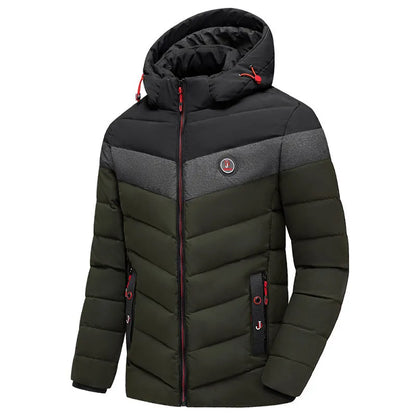 Men's Fashion Windbreaker Winter Parka Male Jacket Overcoat Autumn Coat Windproof Streetwear Casual Warm Hombre New Outdoors