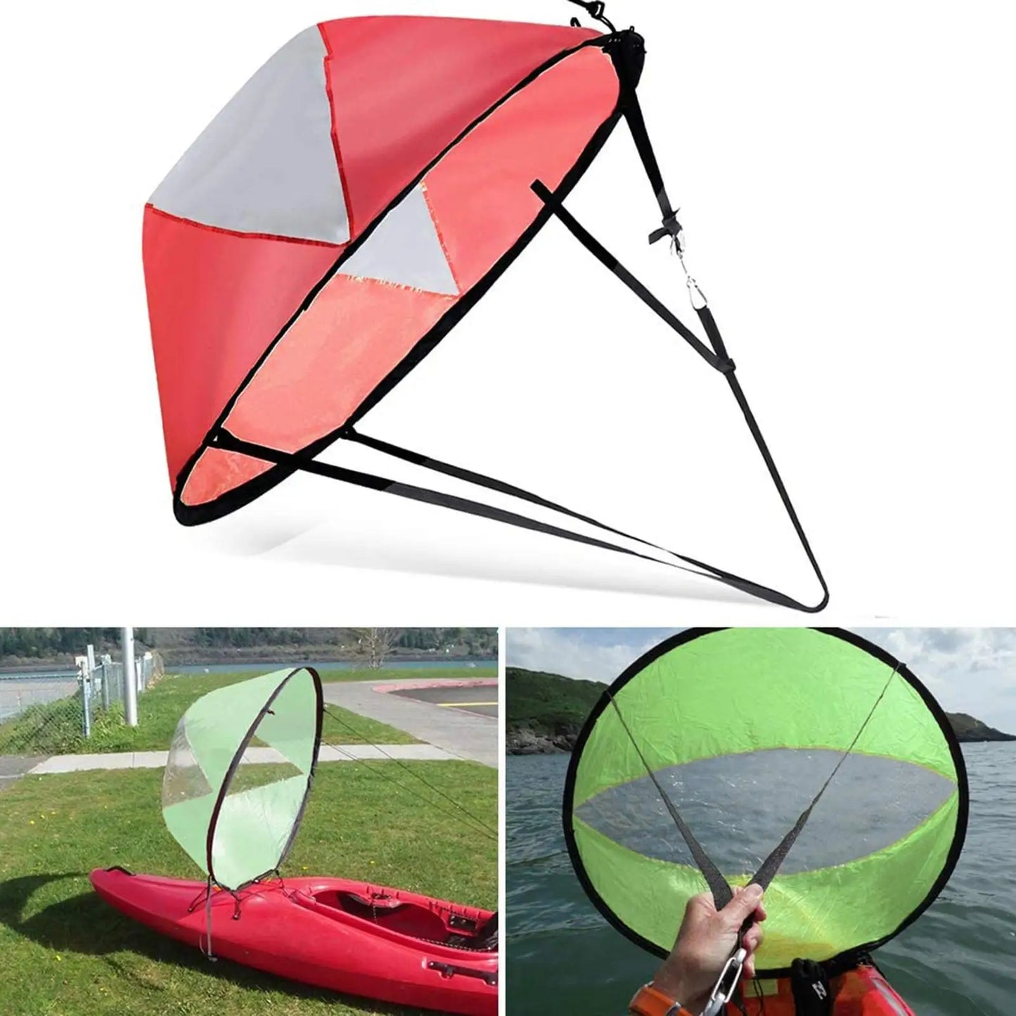 Kayak Wind Sail Paddle Sailing  Board Row  Sail for Boats Canoe