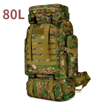 Mountaineering Bag Climb Bag Tactical Backpacks Large Backpack Outdoors Hiking Camping Travel Bags