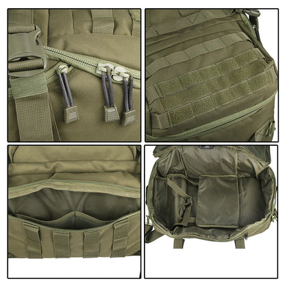 LQARMY 45L 80L Camping Backpacks Men Tactical Backpack Molle Hiking Travel Climbing Rucksack Sports Gym Duffel Bag