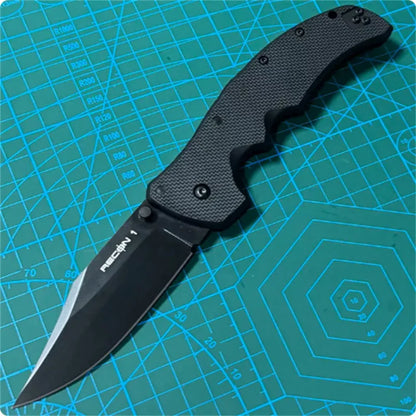 Utility Outdoor Survival Camping knife Tanto Nylon Handle Hiking fishing Hand Tool Sharp Portable Pocket EDC Folding knife