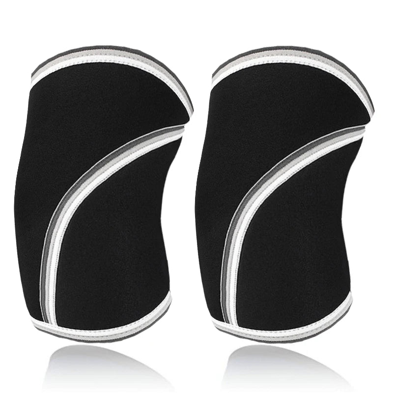 Crossfit Knee Pads Compression 7mm Neoprene Sports Knee Brace Squat Weightlifting Pressured Knee Sleeve Women Men Teens Custom