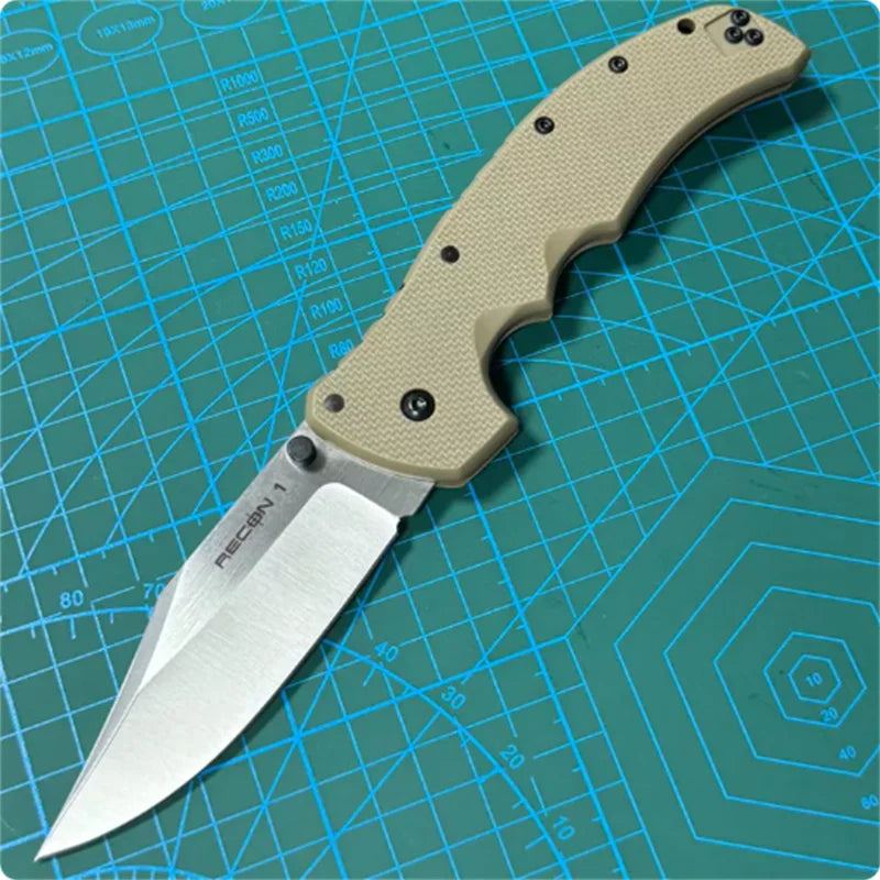 Utility Outdoor Survival Camping knife Tanto Nylon Handle Hiking fishing Hand Tool Sharp Portable Pocket EDC Folding knife
