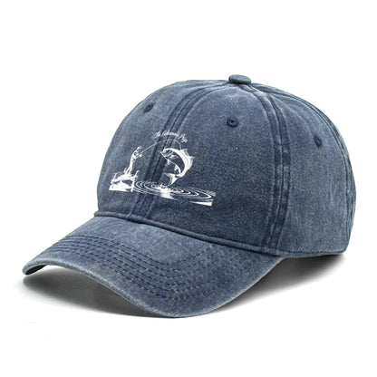 Hot Fishing Hat Snapback Baseball Cap Adjustable Sun Hat Headwear Lightweight Fashion Flat Cap For Women Men Outdoor Hiking