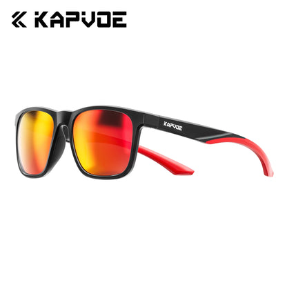 Kapvoe Polarized Sunglasses Men Lightweight Frame Anti Glare Driving Fishing Golf Outdoors Photochromic Glasses Running Women